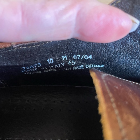 Bostonian Flexlite Men's Dress Shoes Size 10 M Leather Chestnut Brown - Picture 7 of 7